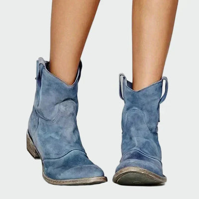 Marisela™ | Botines Retro de Estilo Occidental para Mujer