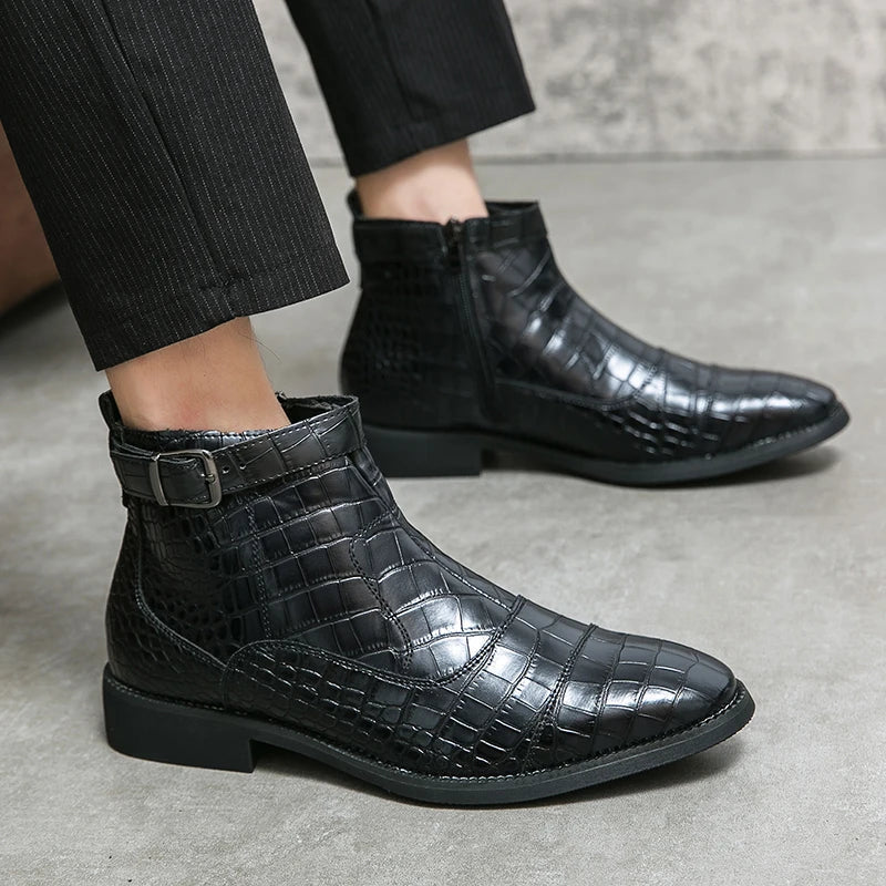 Léo™ | Botines con Hebilla