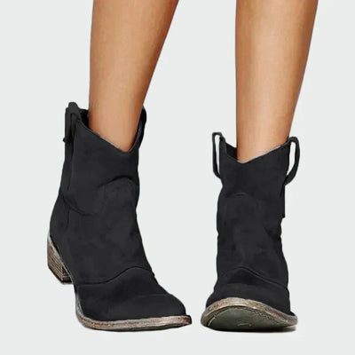 Marisela™ | Botines Retro de Estilo Occidental para Mujer