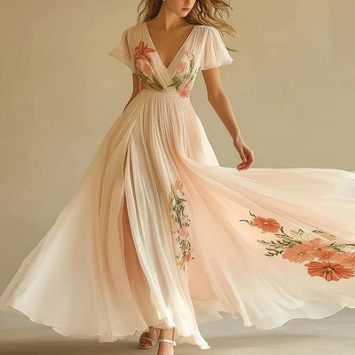 Tamar™ | Vestido de noche con escote en V