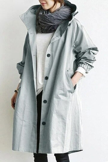 Samantha™ | Gabardina Elegante e Impermeable
