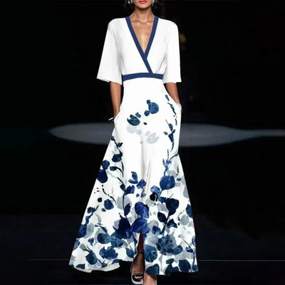 Elia™ | Vestido elegante con estampado floral