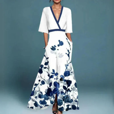 Elia™ | Vestido elegante con estampado floral