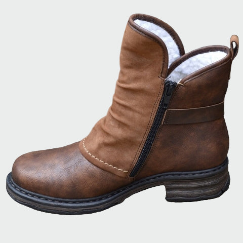 Natalia | Botas de Cuero para el Campo - Confort Diario