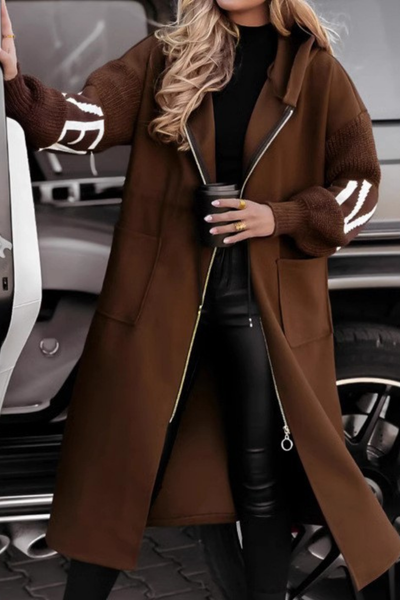 Elena™ | Chaqueta Elegante con Capucha para Mujer