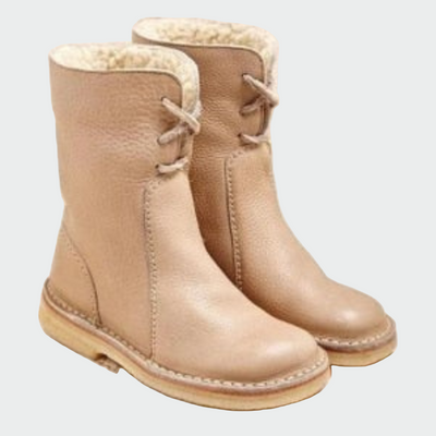 Alba | Botines de Cuero Impermeables con Aislamiento de Lana