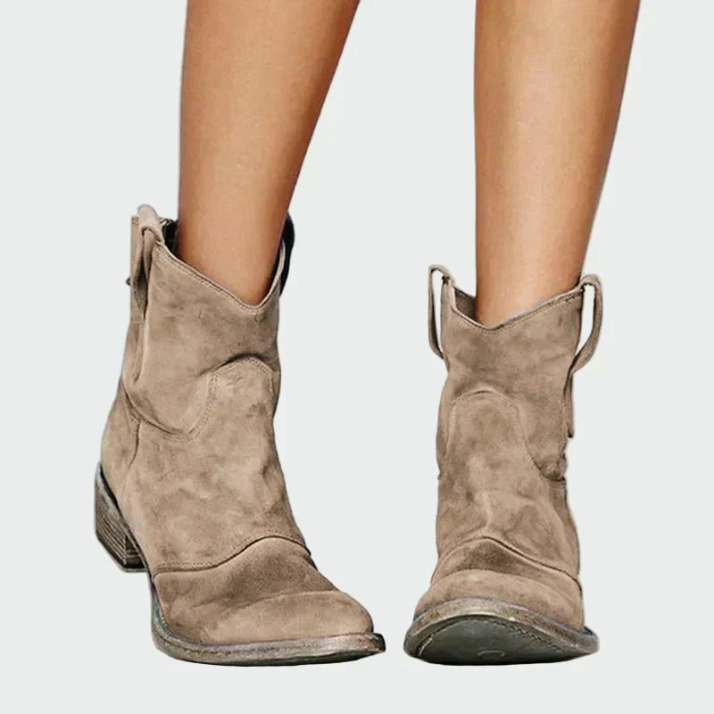 Marisela™ | Botines Retro de Estilo Occidental para Mujer