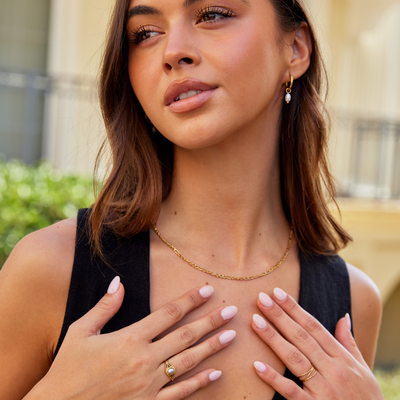 Aitana - Anillo Vintage con Perlas