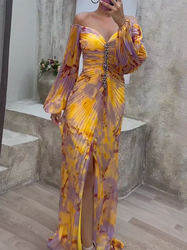 Yael™ | Vestido elegante con escote en V