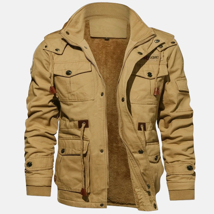García | Chaqueta de Invierno Masculina con Aislamiento Cálido