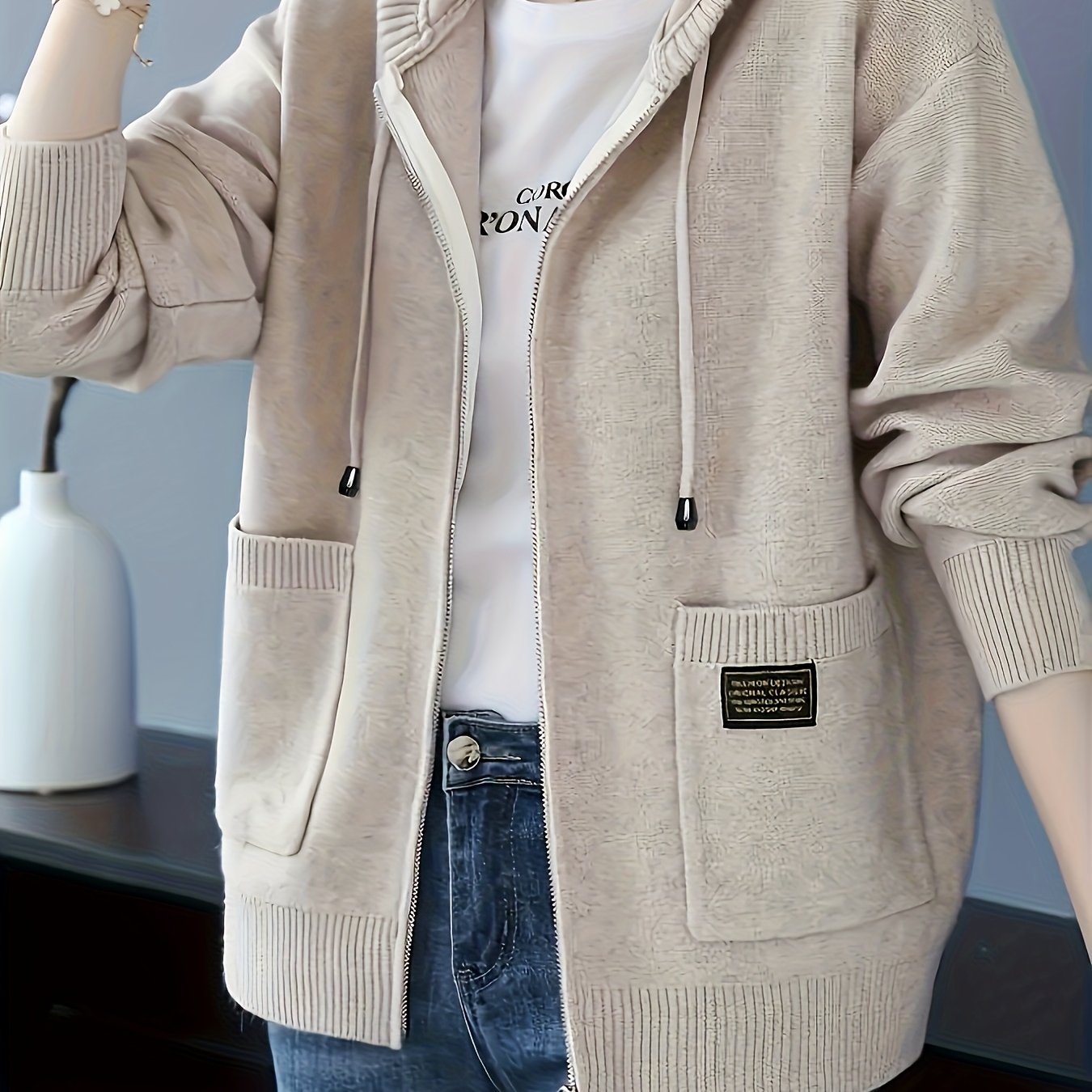 Borgoña™ | Chaqueta con Capucha