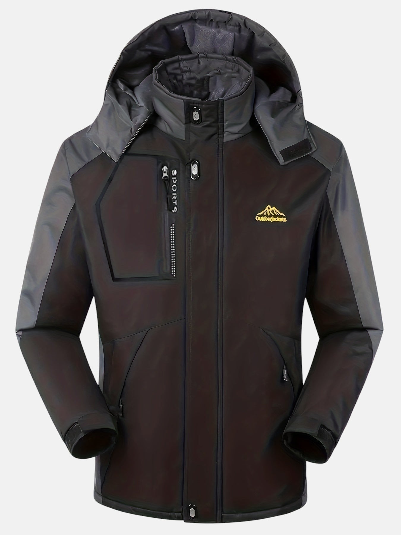 Tomás | Chaqueta de Esquí Funcional con Capucha y Bolsillos