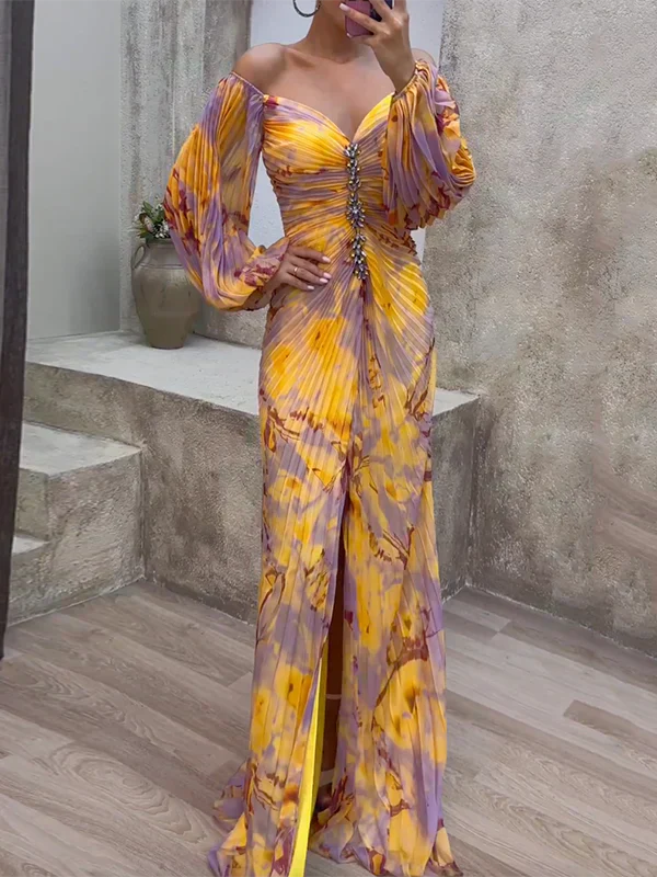 Yael™ | Vestido elegante con escote en V