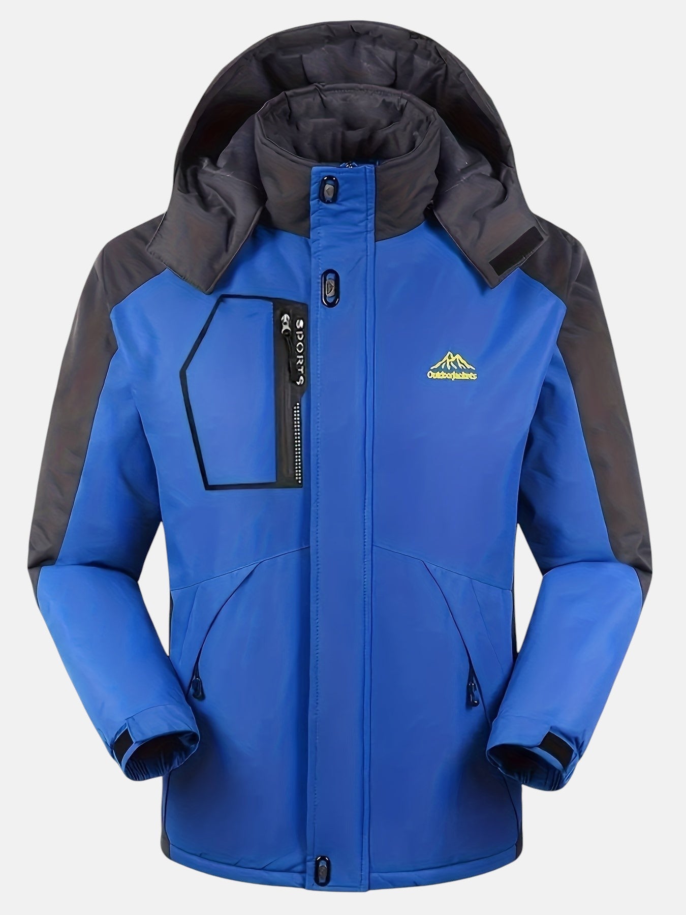 Tomás | Chaqueta de Esquí Funcional con Capucha y Bolsillos