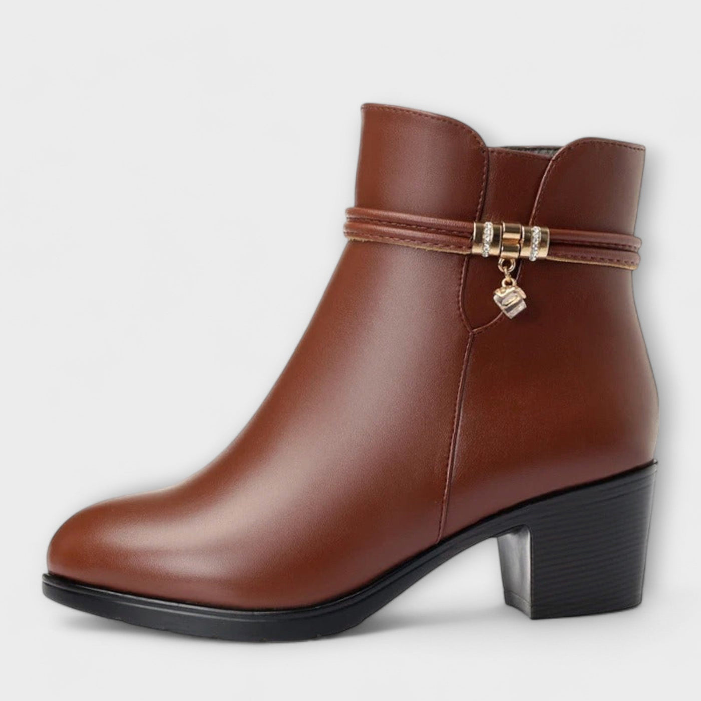 Rocío | Botín de Invierno Elegante y Cómodo con Cremallera