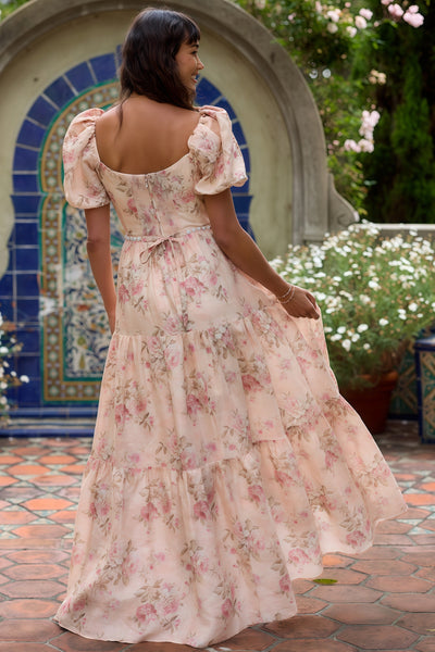 Amama™ | Vestido de decoración melocotón