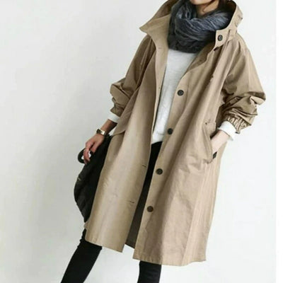 Samantha™ | Gabardina Elegante e Impermeable
