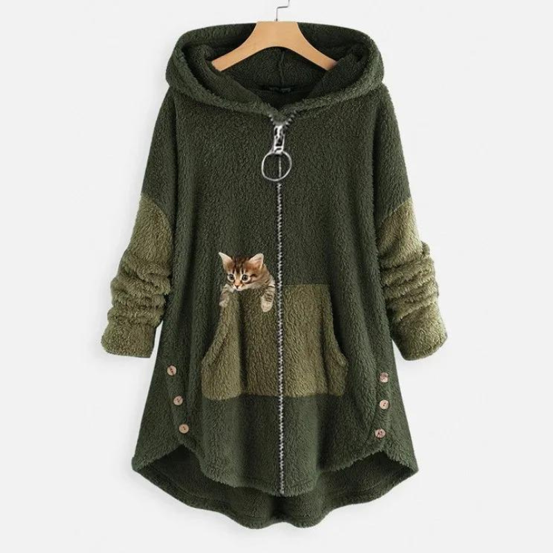 Vanda | Chaqueta suave y acogedora, tan abrazable como un peluche
