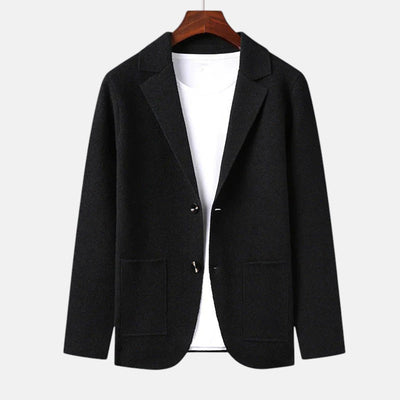 Santi | Blazer Cardigan con Bolsillos de Parche