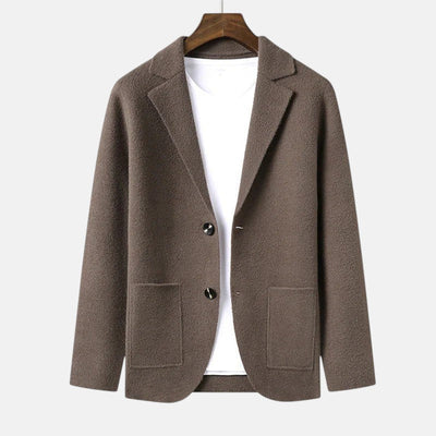 Santi | Blazer Cardigan con Bolsillos de Parche