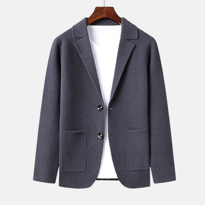 Santi | Blazer Cardigan con Bolsillos de Parche