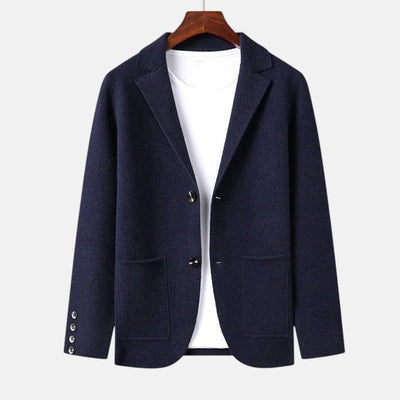 Santi | Blazer Cardigan con Bolsillos de Parche