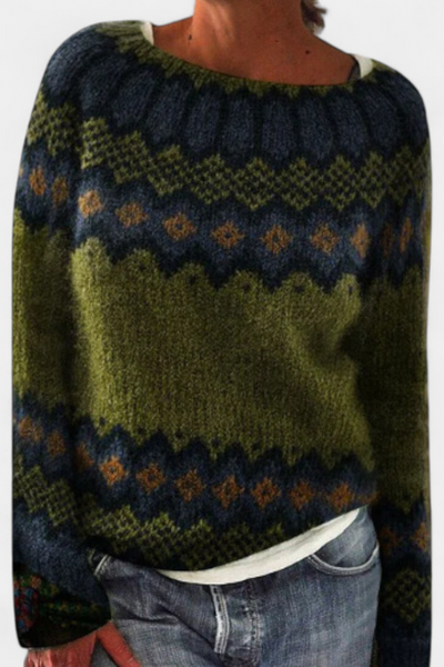 Nórdico Estampado Jersey Jolessa