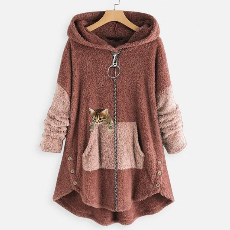 Vanda | Chaqueta suave y acogedora, tan abrazable como un peluche