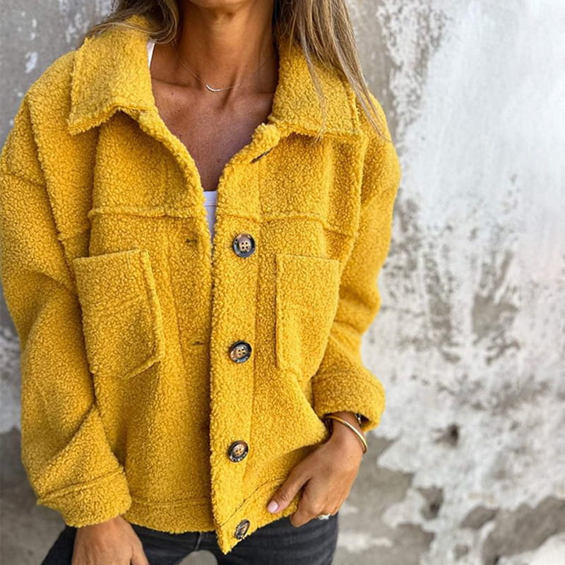 Antonia | Chaqueta Abotonada Cálida y Confortable