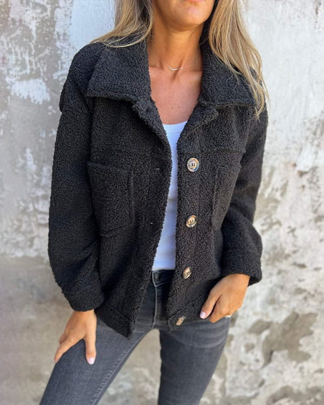 Antonia | Chaqueta Abotonada Cálida y Confortable
