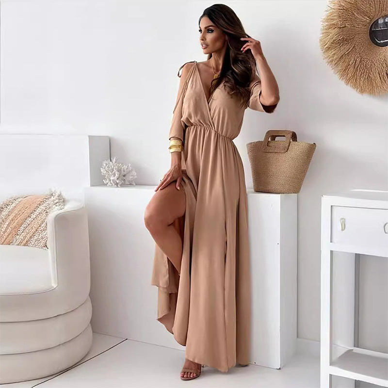 Mariana™ | Vestido maxi con abertura