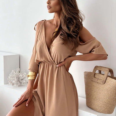 Mariana™ | Vestido maxi con abertura