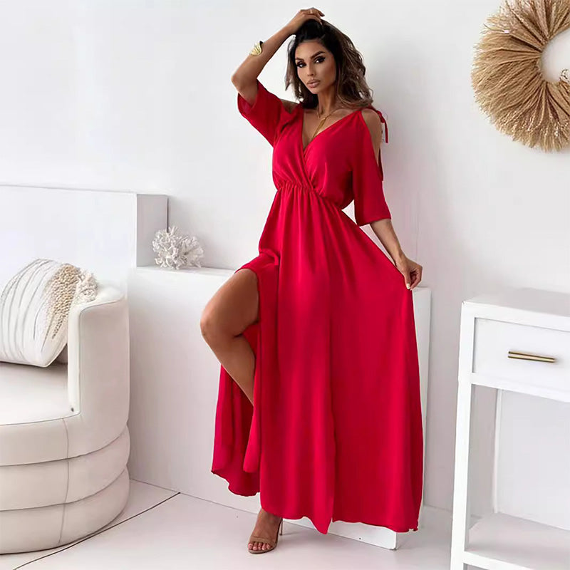 Mariana™ | Vestido maxi con abertura