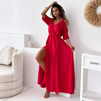 Mariana™ | Vestido maxi con abertura