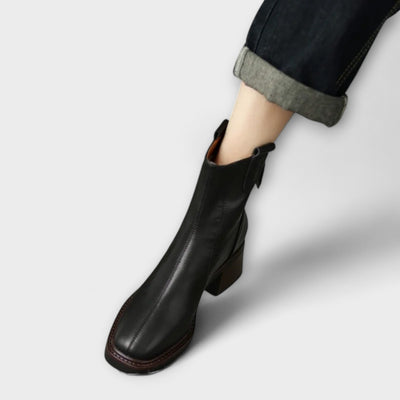 Nayara | Botas de Cuero Suave y Duraderas para Mujer, Perfectas para Cualquier Ocasión