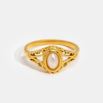 Aitana - Anillo Vintage con Perlas